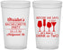Custom Bachelorette 22 oz Translucent Cups - Before She Says I Do | 60064