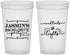 Custom Bachelorette 22 oz Translucent Cups - Cocktails And Lights | 60065