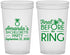 Custom Bachelorette 22 oz Translucent Cups - Final Fling Before The Ring | 60074