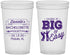 Custom Bachelorette 22 oz Translucent Cups - New Orleans | 60084