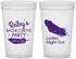 Custom Bachelorette 22 oz Translucent Cups - Ladies Night Out | 60087