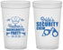 Custom Bachelorette 22 oz Translucent Cups - Police Security Crew | 60091