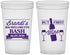 Custom Bachelorette 22 oz Translucent Cups - Wine | 60099