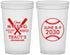 Custom Bachelorette 22 oz Translucent Cups - Final Swing Before Ring | 60109