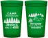 Custom Bachelorette 22 oz Translucent Cups - Camping | 60125