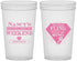 Custom Bachelorette 22 oz Translucent Cups - Final Fling Before The Ring | 60129