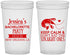 Custom Bachelorette 22 oz Translucent Cups - Crawfish Boil | 60137