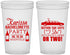 Custom Bachelorette 22 oz Translucent Cups - Before She Says I Do | 60142