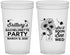 Custom Bachelorette 22 oz Translucent Cups - She Will Soon Bee Wed | 60151