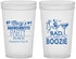 Custom Bachelorette 22 oz Translucent Cups - Bad And Boozie | 60155
