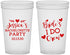 Custom Bachelorette 22 oz Translucent Cups - Brides I Do Crew | 60159