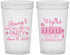 Custom Bachelorette 22 oz Translucent Cups - Las Vegas | 60170