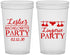 Custom Bachelorette 22 oz Translucent Cups - Lingerie Party | 60171