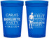 Custom Bachelorette 22 oz Translucent Cups - What Happens | 60172