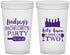 Custom Bachelorette 22 oz Translucent Cups - Wine Drink Or Two | 60178