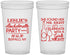 Custom Bachelorette 22 oz Translucent Cups - Mr Right Girls Night | 60180
