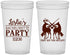 Custom Bachelorette 22 oz Translucent Cups - Hunting | 60187
