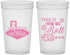 Custom Bachelorette 22 oz Translucent Cups - Las Vegas | 60191