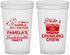 Custom Bachelorette 22 oz Translucent Cups - Las Vegas | 60194
