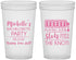 Custom Bachelorette 22 oz Translucent Cups - Las Vegas | 60195