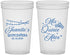 Custom Quinceanera 22 oz Translucent Cups - Mis Quince Anos | 70001