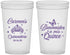 Custom Quinceanera 22 oz Translucent Cups - Bienvenidos A Mis Quince | 70005