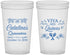 Custom Quinceanera 22 oz Translucent Cups - Viva Mis Quinces | 70009