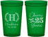Custom Anniversary 22 oz Translucent Cups - Cheers To 25 Years | 80002