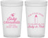 Custom Baby Shower 22 oz Translucent Cups - Drink Baby In Pink | 90014