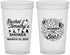Custom Baby Shower 22 oz Translucent Cups - Mommy To Bee | 90017