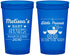 Custom Baby Shower 22 oz Translucent Cups - Peanut On The Way | 90028