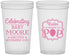 Custom Baby Shower 22 oz Translucent Cups - Going To Pop | 90040