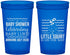 Custom Baby Shower 22 oz Translucent Cups - Little Squirt On The Way | 90043