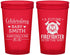 Custom Baby Shower 22 oz Translucent Cups - Future Firefighter | 90048