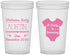 Custom Baby Shower 22 oz Translucent Cups - Baby Is Brewing | 90050