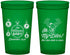 Custom Baby Shower 22 oz Translucent Cups - Oh My Deer Christmas | 90051