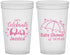 Custom Baby Shower 22 oz Translucent Cups - Elephant Lets Celebrate | 90058