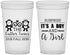 Custom Baby Shower 22 oz Translucent Cups - Gender Reveal Boy Or Girl | 90063
