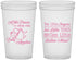 Custom Baby Shower 22 oz Translucent Cups - Little Princess | 90066