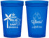 Custom Baby Shower 22 oz Translucent Cups - Baby Monkey | 90082