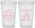 Custom Baby Shower 22 oz Translucent Cups - Princess Coming Soon | 90085