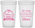 Custom Baby Shower 22 oz Translucent Cups - Holiday | 90086