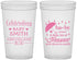 Custom Baby Shower 22 oz Translucent Cups - Little Bit Of Heaven | 90095