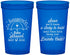 Custom Baby Shower 22 oz Translucent Cups - April Showers May Babies | 90098