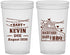 Custom Baby Shower 22 oz Translucent Cups - Baby And Bbq | 90101