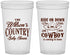 Custom Baby Shower 22 oz Translucent Cups - Cowboy Coming To Town | 90105