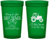 Custom Baby Shower 22 oz Translucent Cups - Little Farmer | 90108
