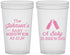 Custom Baby Shower 22 oz Translucent Cups - Baby Is Brewing | 90116