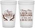 Custom Baby Shower 22 oz Translucent Cups - Bass Deer | 90120