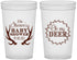 Custom Baby Shower 22 oz Translucent Cups - Oh My Deer Christmas | 90121